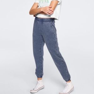 VS Pink Blue Campus Joggers Sweatpants